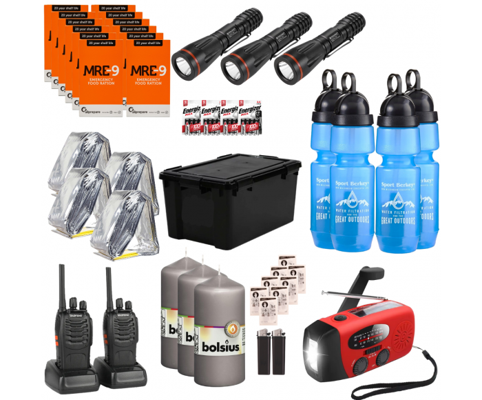 Notfallpaket Stromausfall 3 Tage 4 Personen