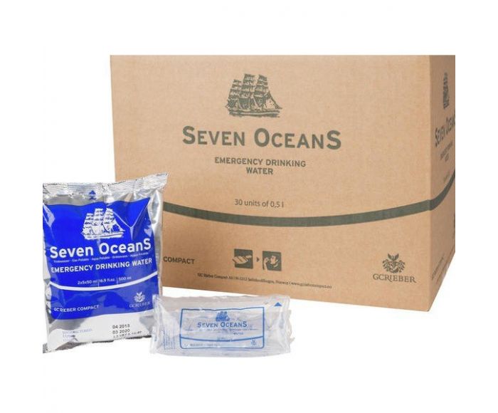 Drinkwasser Ration Seven Oceans 7 Tage